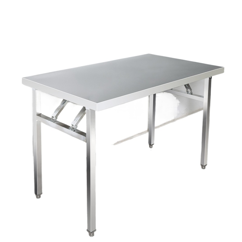Commercial Kitchen Rental - Складной стол из нержавеющей стали для
