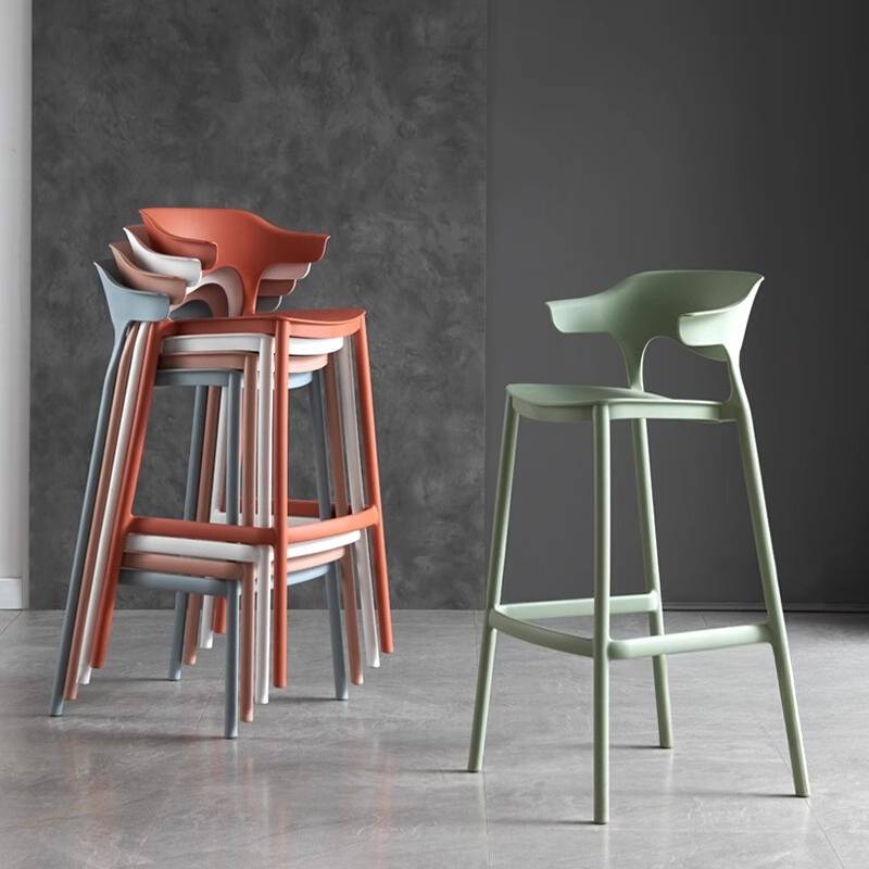 Commercial Kitchen Designer - Дизайнерский зеленый барный стул, коммерческий скандинавский