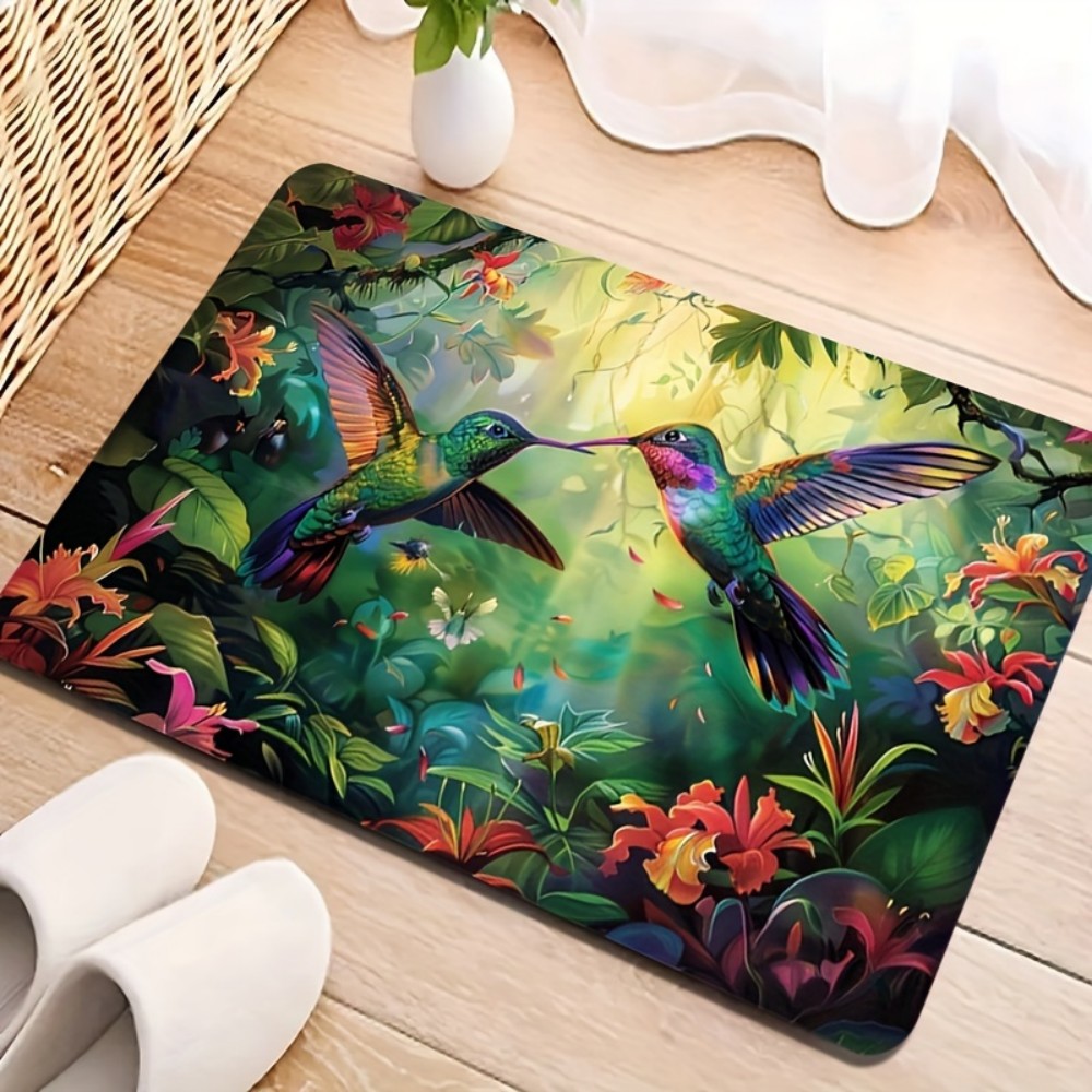 Kitchen Flooring Commercial - Коврик VIKAMA Spring Hummingbird в тропическом