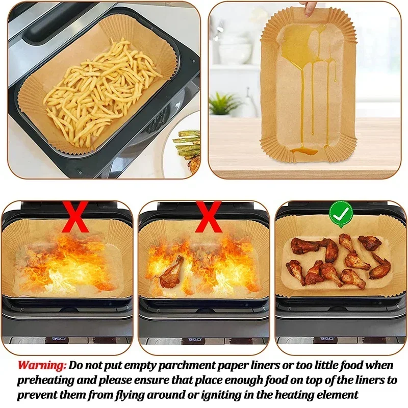 Одноразовая бумага для фритюрн – обзор и цена Commercial Kitchen Pans