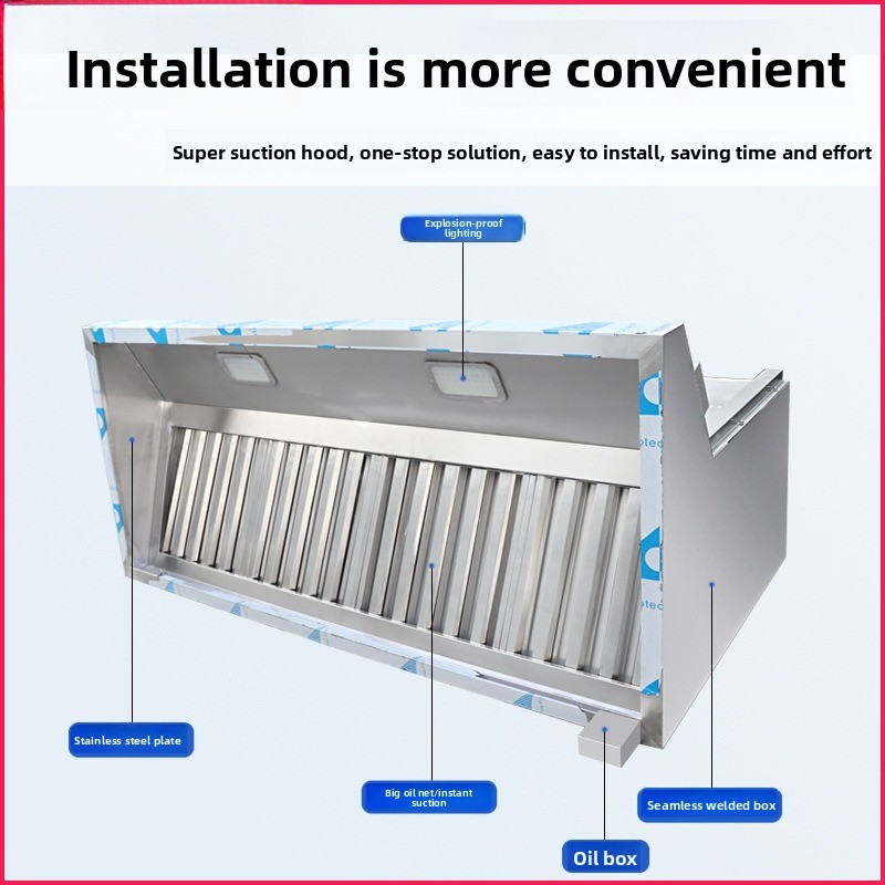 Коммерческая газовая вытяжка и – обзор и цена Commercial Kitchen Hood Installation