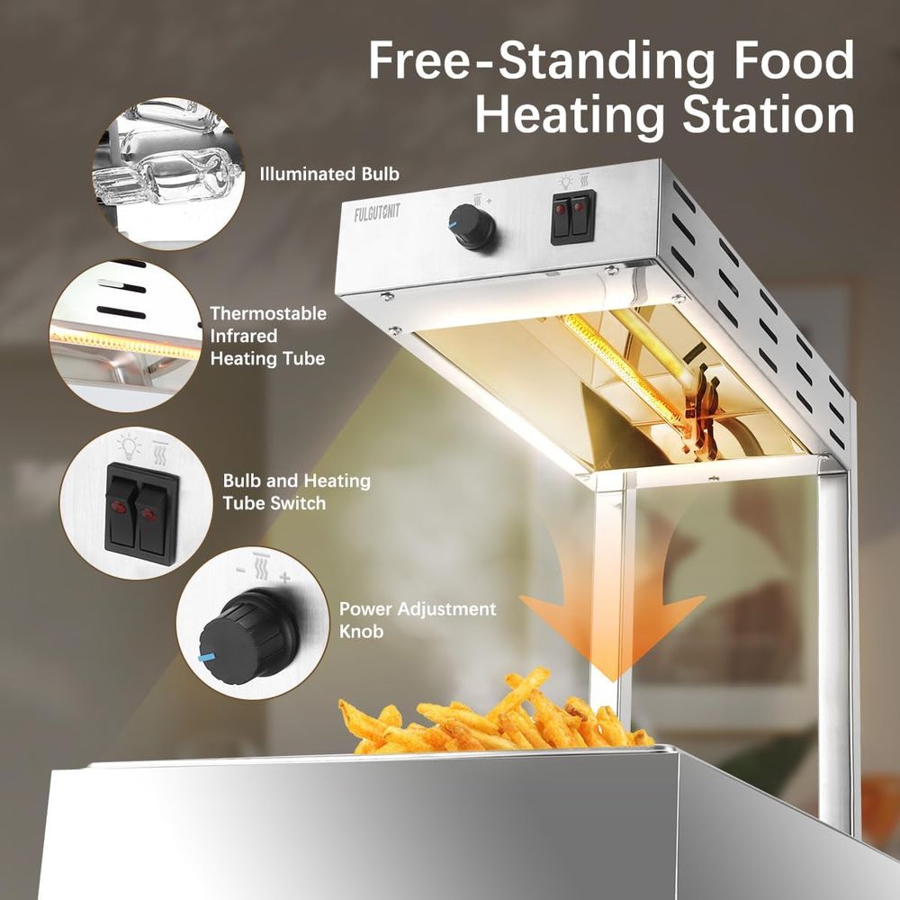 Подогреватель для картофеля фр – обзор и цена Commercial Kitchen Warmer